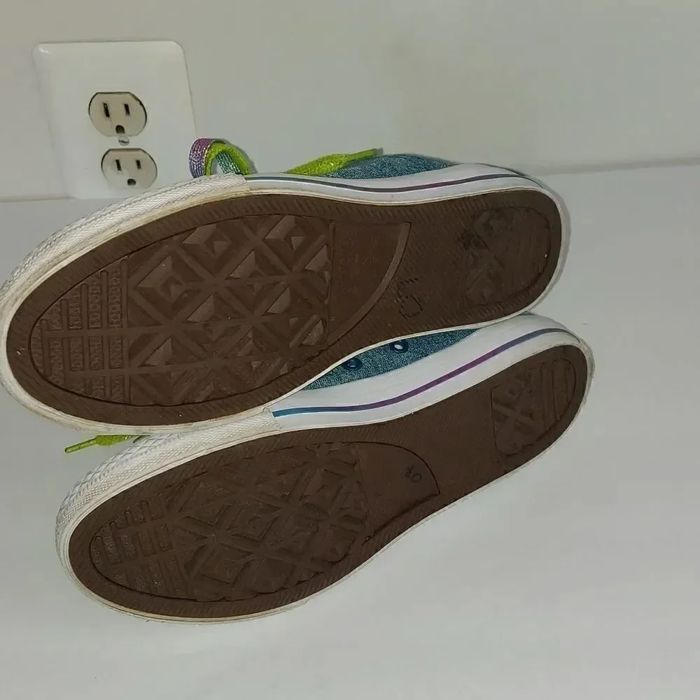 Converse Chuck Taylor All Star Loopholes Hi Sneakers Sz 4